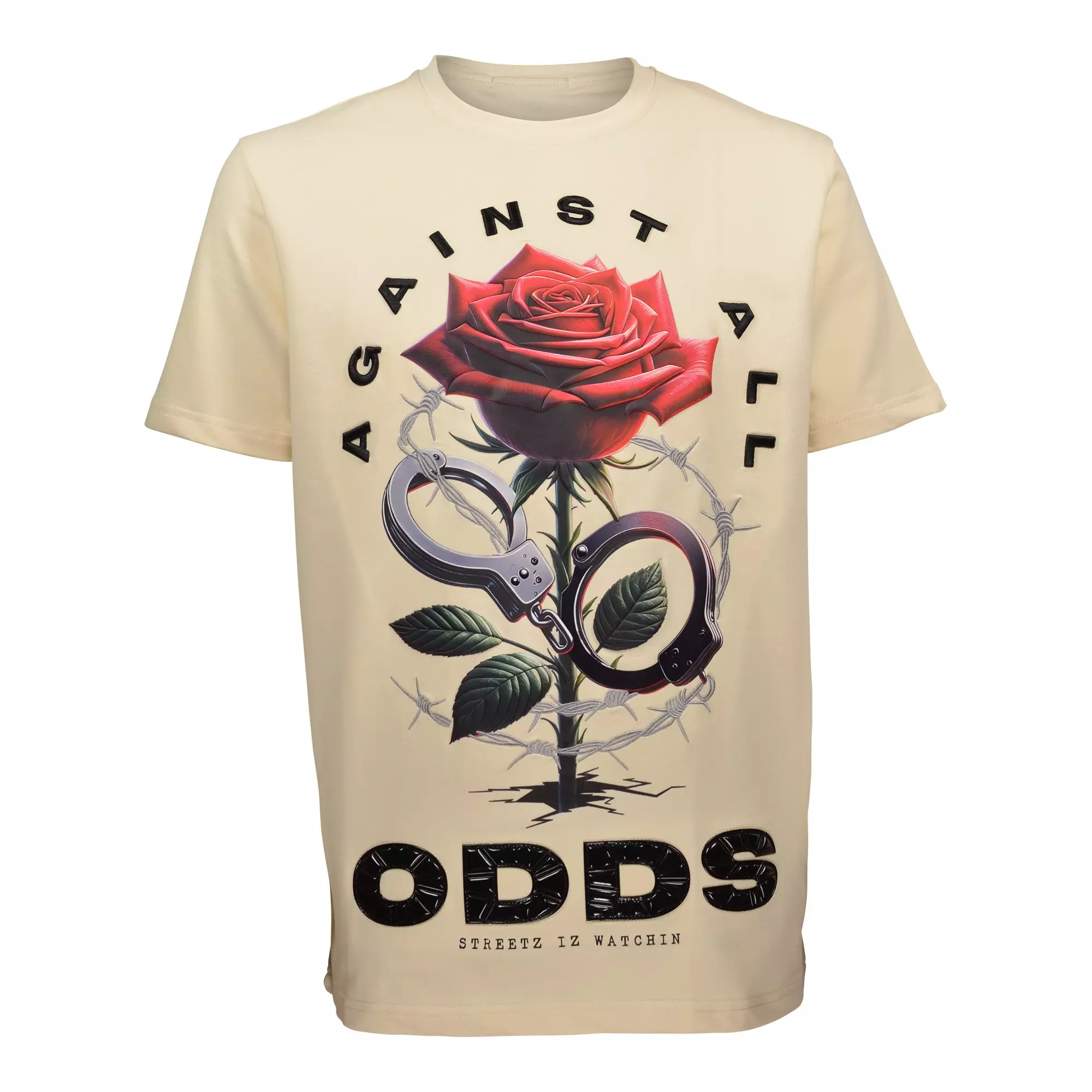 Men's Against All Odds Graphic Tee - Cream | Hibbett